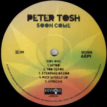 2LP Peter Tosh: Soon Come 649268