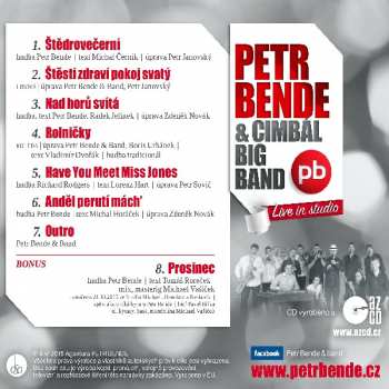 CD Petr Bende & Band: Live In Studio 433701