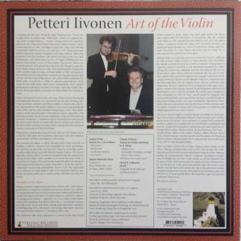 LP Petteri Iivonen: Art Of The Violin 545390