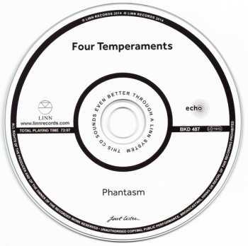 CD Phantasm: Four Temperaments 459326