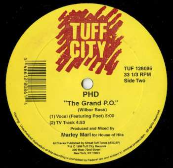 LP PHD: Kick That Shit And Get High / The Grand P.O. 593778