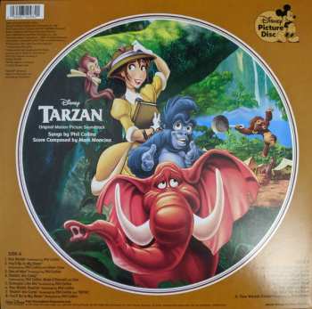 LP Phil Collins: Tarzan (An Original Walt Disney Records Soundtrack) PIC 588642