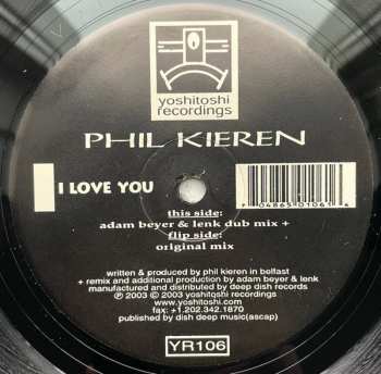 2LP Phil Kieran: I Love You 656255