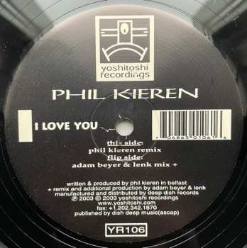 2LP Phil Kieran: I Love You 656255