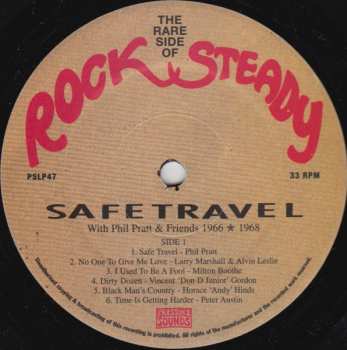 2LP Phil Pratt: Safe Travel With Phil Pratt & Friends 1966 - 1968 608613