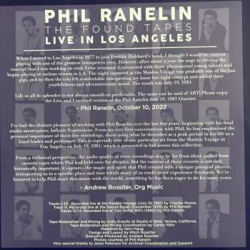 4LP/Box Set Phil Ranelin: The Found Tapes Live In Los Angeles 589266