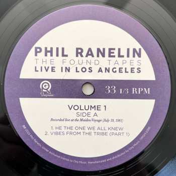 4LP/Box Set Phil Ranelin: The Found Tapes Live In Los Angeles 589266