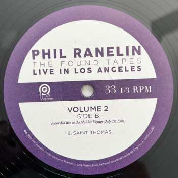 4LP/Box Set Phil Ranelin: The Found Tapes Live In Los Angeles 589266