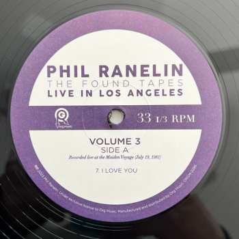 4LP/Box Set Phil Ranelin: The Found Tapes Live In Los Angeles 589266