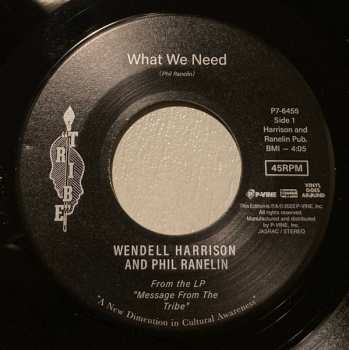 LP Wendell Harrison: What We Need / The Wok LTD 350143