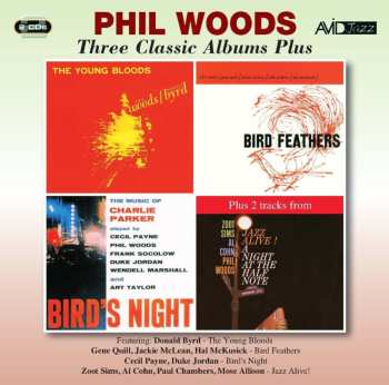 2CD Phil Woods: Three Classic Albums Plus 569060