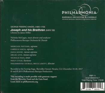 CD Georg Friedrich Händel: Joseph & His Brethren 279600