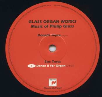 2LP Philip Glass: Glass Organ Works (Music Of Philip Glass) 561010