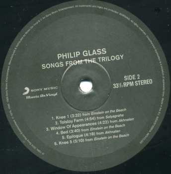 LP Philip Glass: Songs From The Trilogy 138950