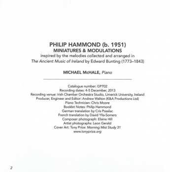 CD Philip Hammond: Miniatures & Modulations 374007