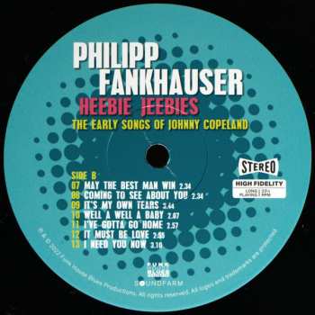 LP Philipp Fankhauser: Heebie Jeebies, The Early Songs Of Johnny Copeland 483129