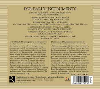 CD Bernard Foccroulle: For Early Instruments 558113