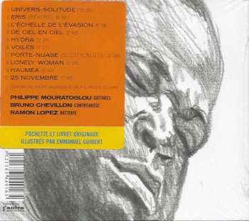 CD Philippe Mouratoglou Trio: Univers-Solitude 335717