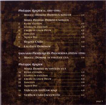 SACD Giovanni Pierluigi da Palestrina: Rogier Polychoral Works 375645