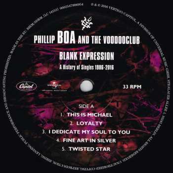 2LP Phillip Boa & The Voodooclub: Blank Expression: A History Of Singles 1986-2016 71636