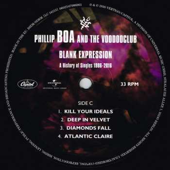 2LP Phillip Boa & The Voodooclub: Blank Expression: A History Of Singles 1986-2016 71636