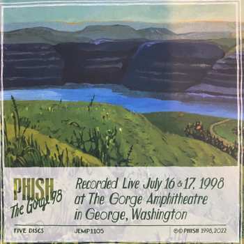 5CD/Box Set Phish: The Gorge '98 LTD 634676