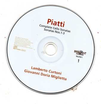 2CD Carlo Alfredo Piatti: Complete Cello Sonatas 586232