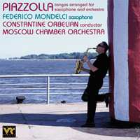 Album Astor Piazzolla: Tangos Arranged For Saxophone And Orchestra