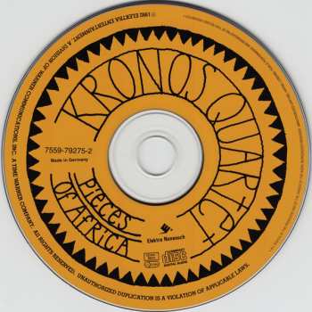 CD Kronos Quartet: Pieces Of Africa 27968