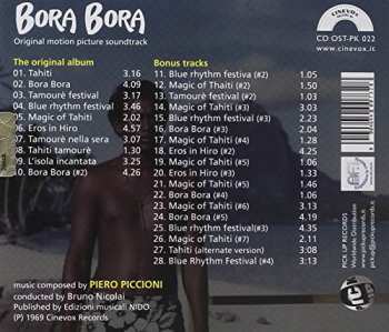 CD Piero Piccioni: Bora Bora (Original Motion Picture Soundtrack) 624657