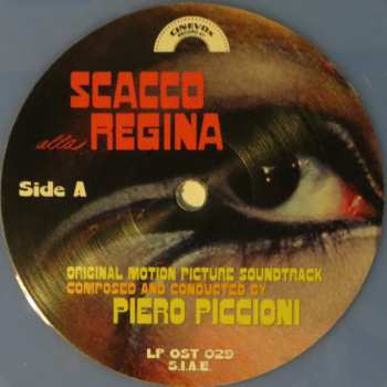 LP Piero Piccioni: Scacco Alla Regina (Original Motion Picture Soundtrack) CLR | LTD 569000