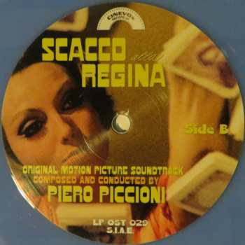 LP Piero Piccioni: Scacco Alla Regina (Original Motion Picture Soundtrack) CLR | LTD 569000