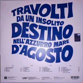 2LP Piero Piccioni: Travolti Da Un Insolito Destino Nell'Azzurro Mare D'Agosto (Colonna Sonora Originale)  613800