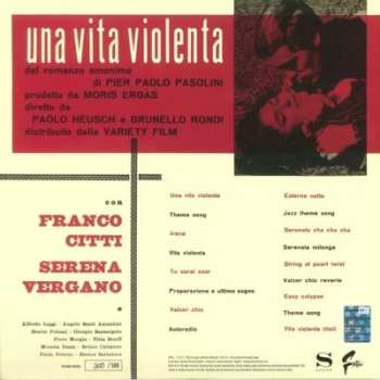 LP Piero Piccioni: Una Vita Violenta LTD | NUM 389867