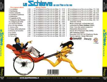 CD Piero Umiliani: La Schiava Io Ce L'Ho E Tu No (Original Motion Picture Soundtrack) LTD 658957