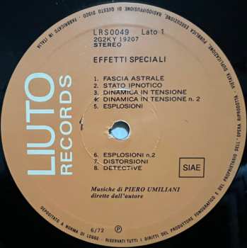 2LP/CD Piero Umiliani: Percussioni Ed Effetti Speciali 655701