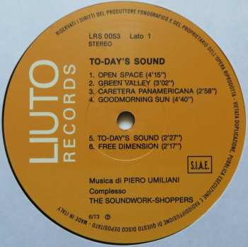 2LP Piero Umiliani: To-Day's Sound 90253