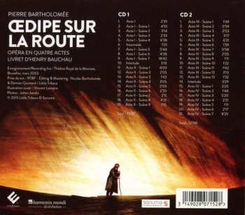 2CD Pierre Bartholomée: Œdipe Sur la Route 608736