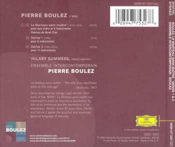 CD Pierre Boulez: Le Marteau Sans Maître | Dérive 1 & 2 648966