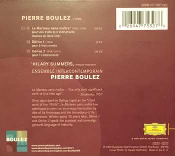 CD Pierre Boulez: Le Marteau Sans Maître | Dérive 1 & 2 648966