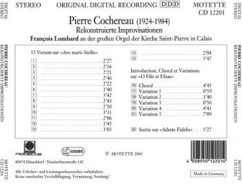 CD Pierre Cochereau: Rekonstruierte Improvisationen 640192