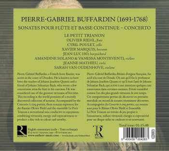 CD Pierre-Gabriel Buffardin: Sonates & Concerto 601039