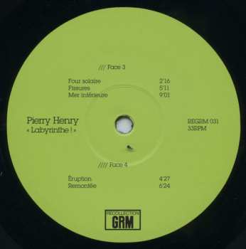 2LP Pierre Henry: Labyrinthe ! 646572