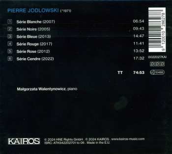 CD Pierre Jodlowski: Séries for Piano and Soundtrack 635100