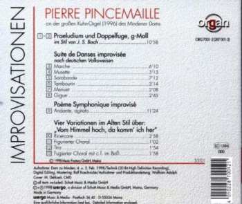 CD Pierre Pincemaille: Improvisationen 616027