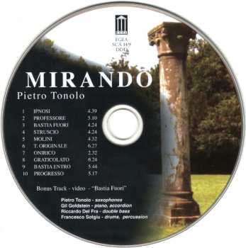 CD Pietro Tonolo: Mirando 464880