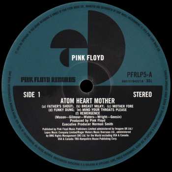 LP Pink Floyd: Atom Heart Mother 571149