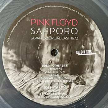 2LP Pink Floyd: Sapporo: Japanese Broadcast 1972 CLR | LTD 618711