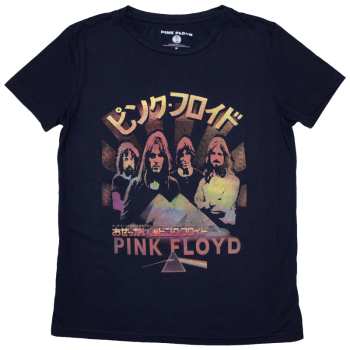 Merch Pink Floyd: Dámské Tričko Japan Plakát