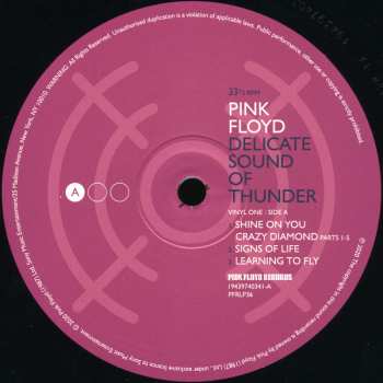 3LP Pink Floyd: Delicate Sound Of Thunder 568414